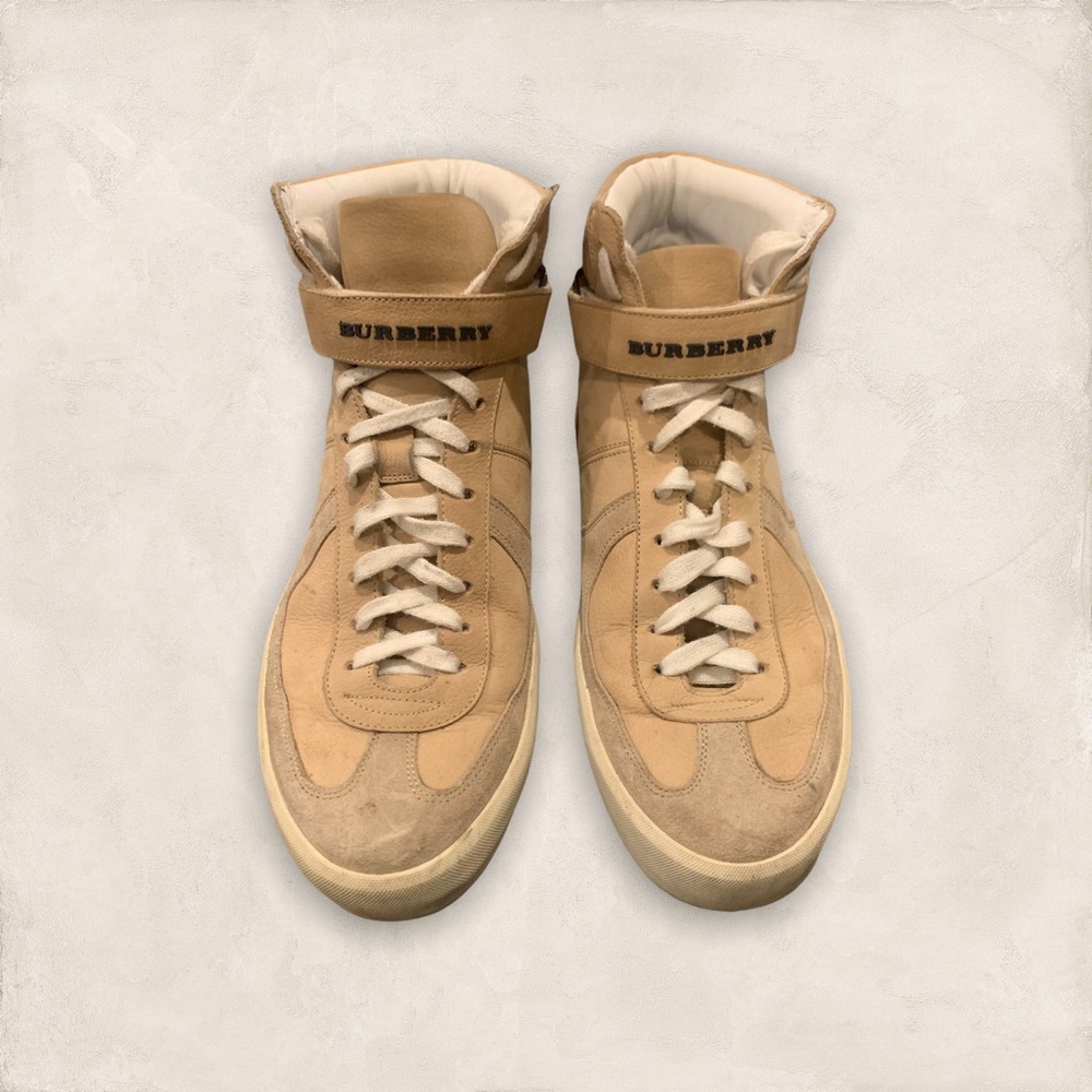 Burberry Suede Sneakers - Size 37